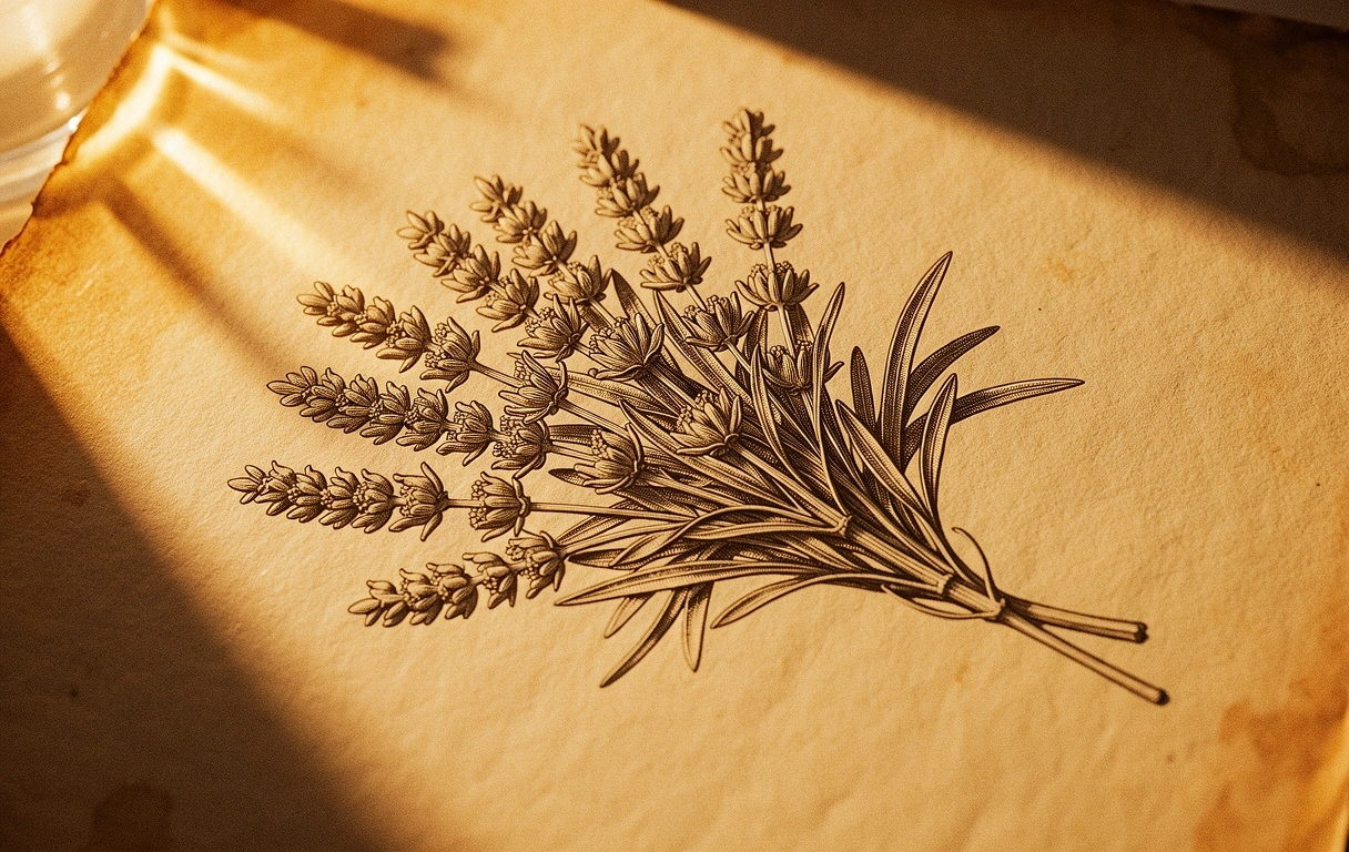 Botanical etching 02